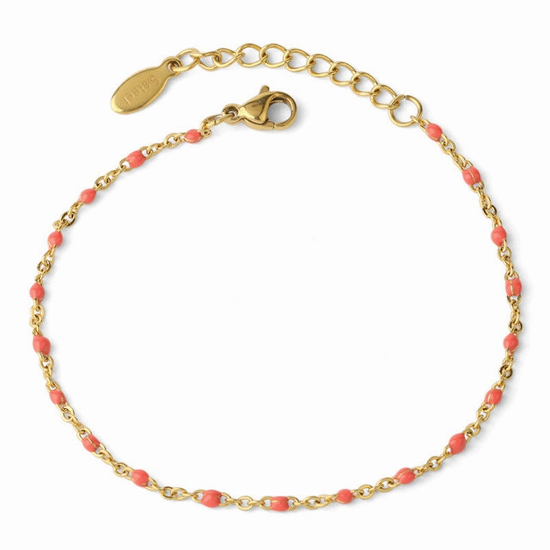 Wholesale Bohemian Simple Bracelet Titanium Steel
