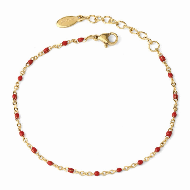 Wholesale Bohemian Simple Bracelet Titanium Steel