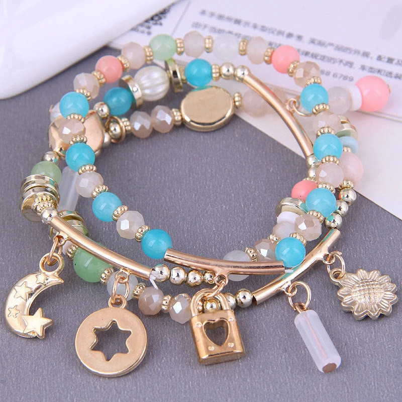 Wholesale Bohemian Tassel Alloy Bracelet