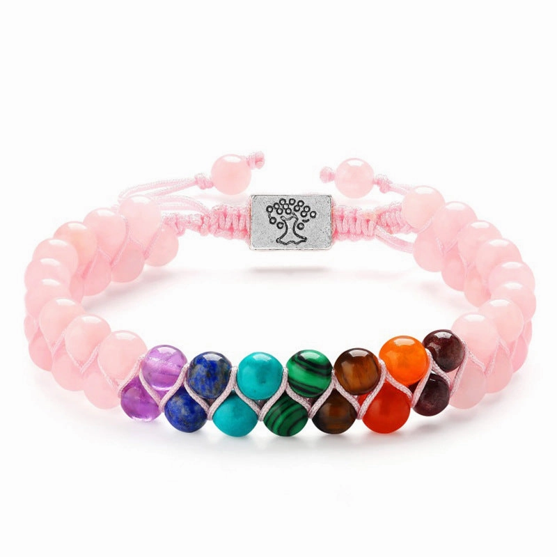 Wholesale Bohemian Tree of Life Agate Beaded Bracelet