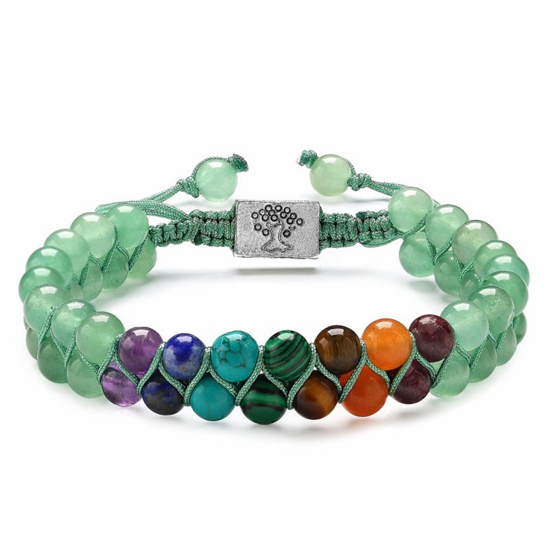 Wholesale Bohemian Tree of Life Agate Beaded Bracelet