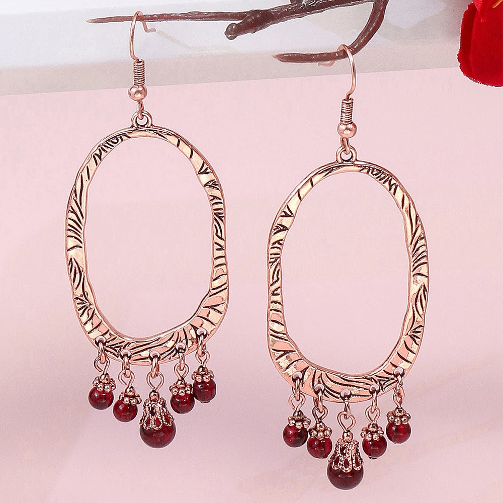 Wholesale Bohemian Vintage Alloy Earrings