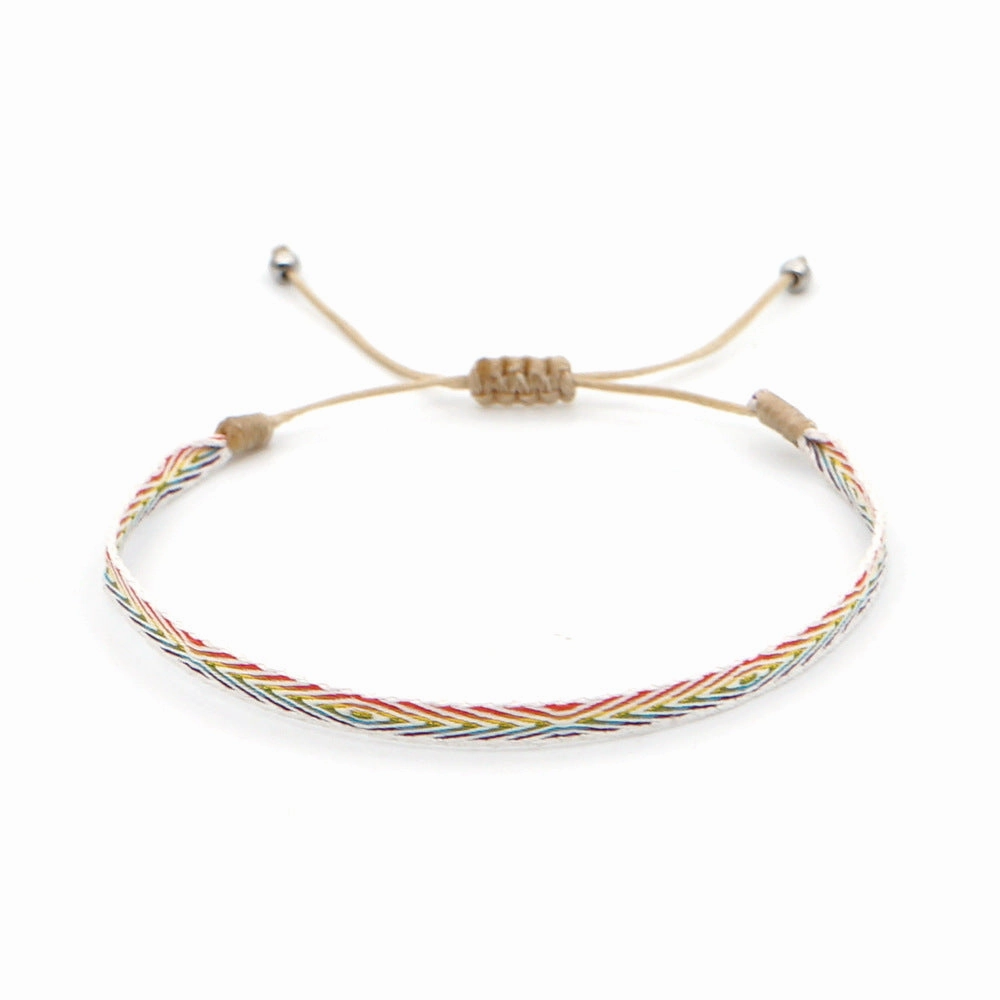 Wholesale Bohemian Vintage Floral Ribbon Bracelet