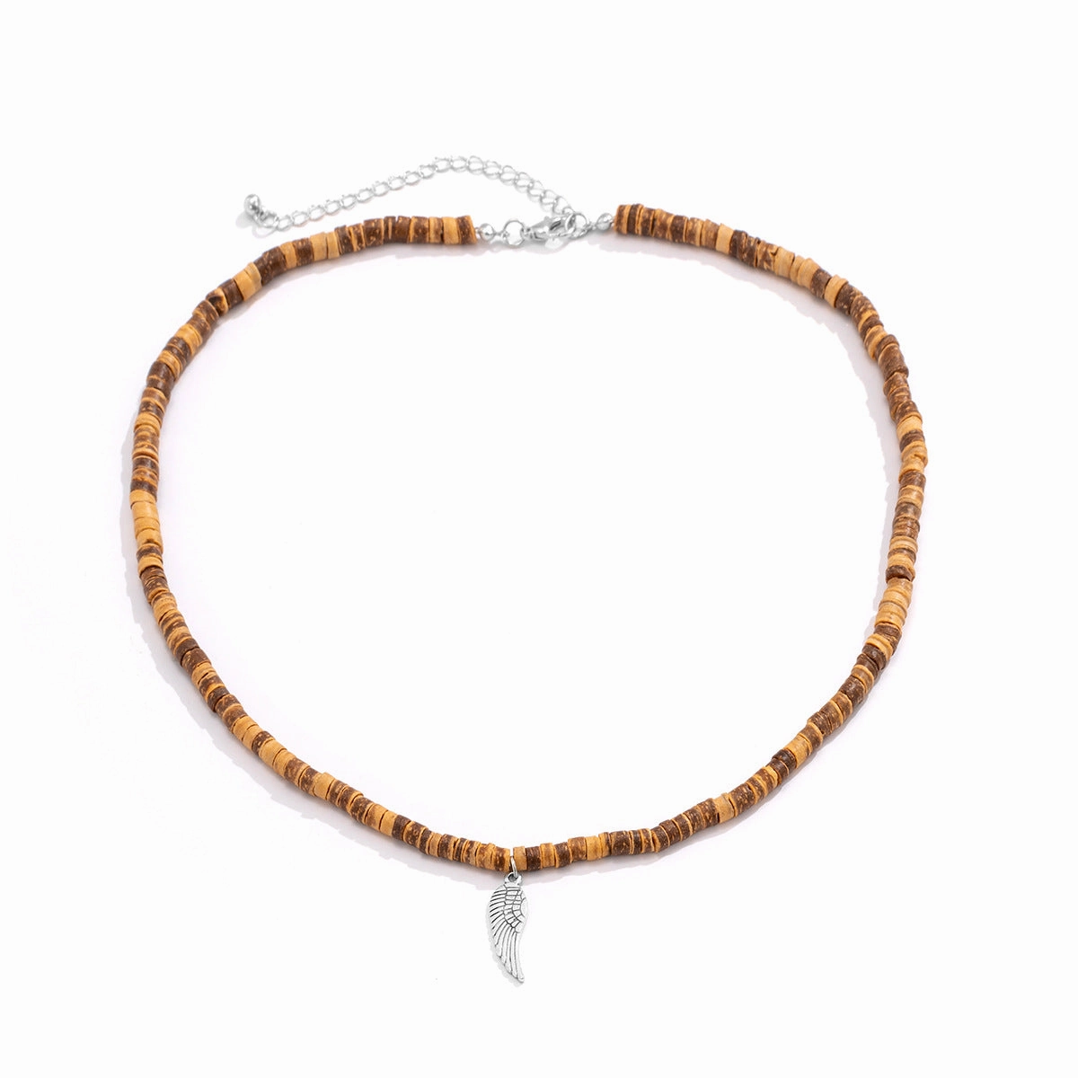 Wholesale Bohemian Wood Bead Stitching Necklace Necklaces