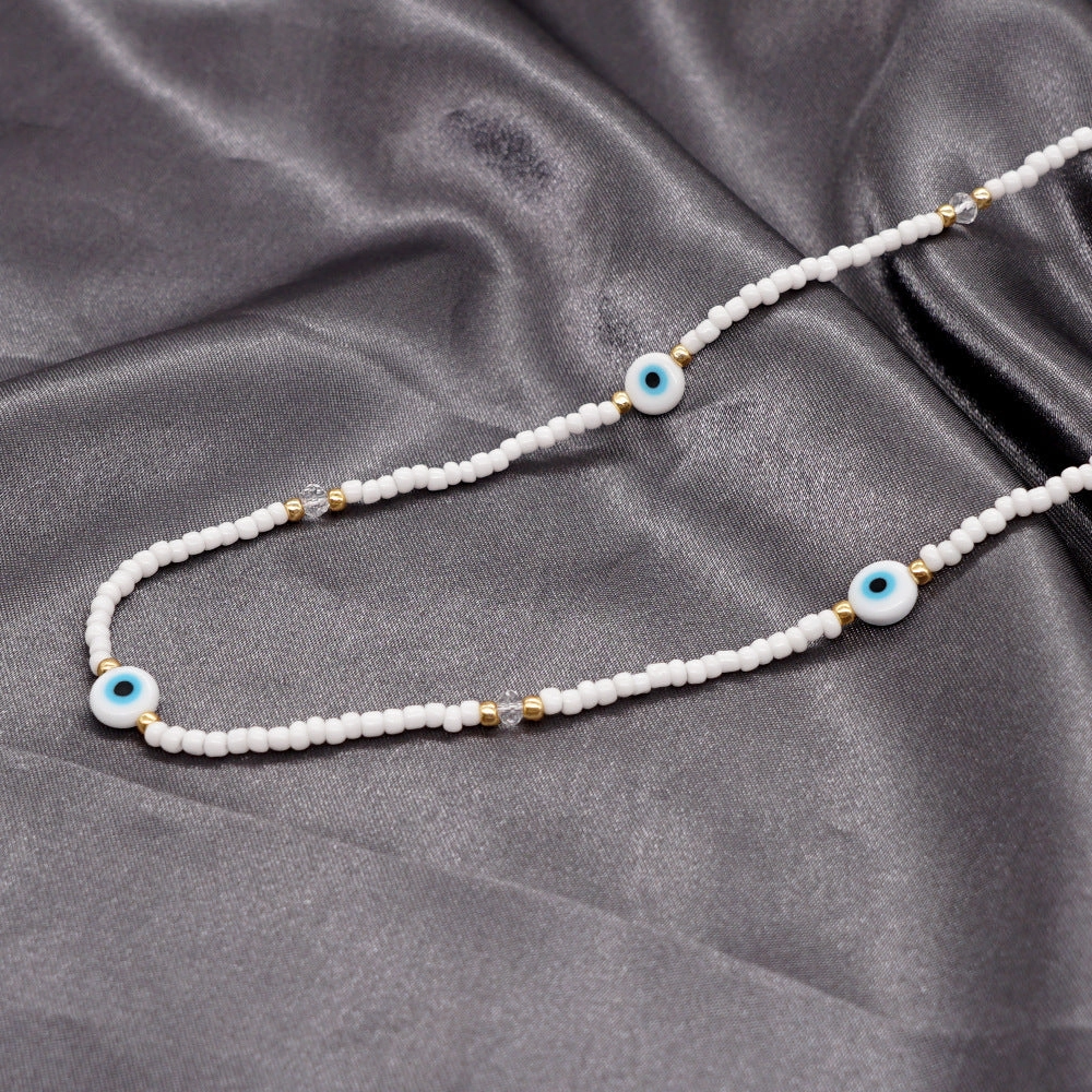 Wholesale Boho Beaded Glass Necklace