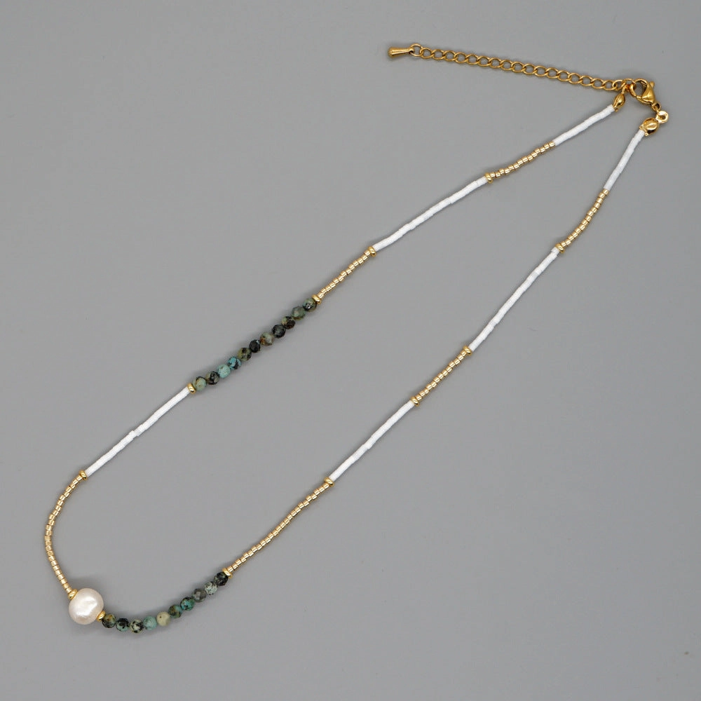 Wholesale Boho Beaded Pearl Shell Necklaces