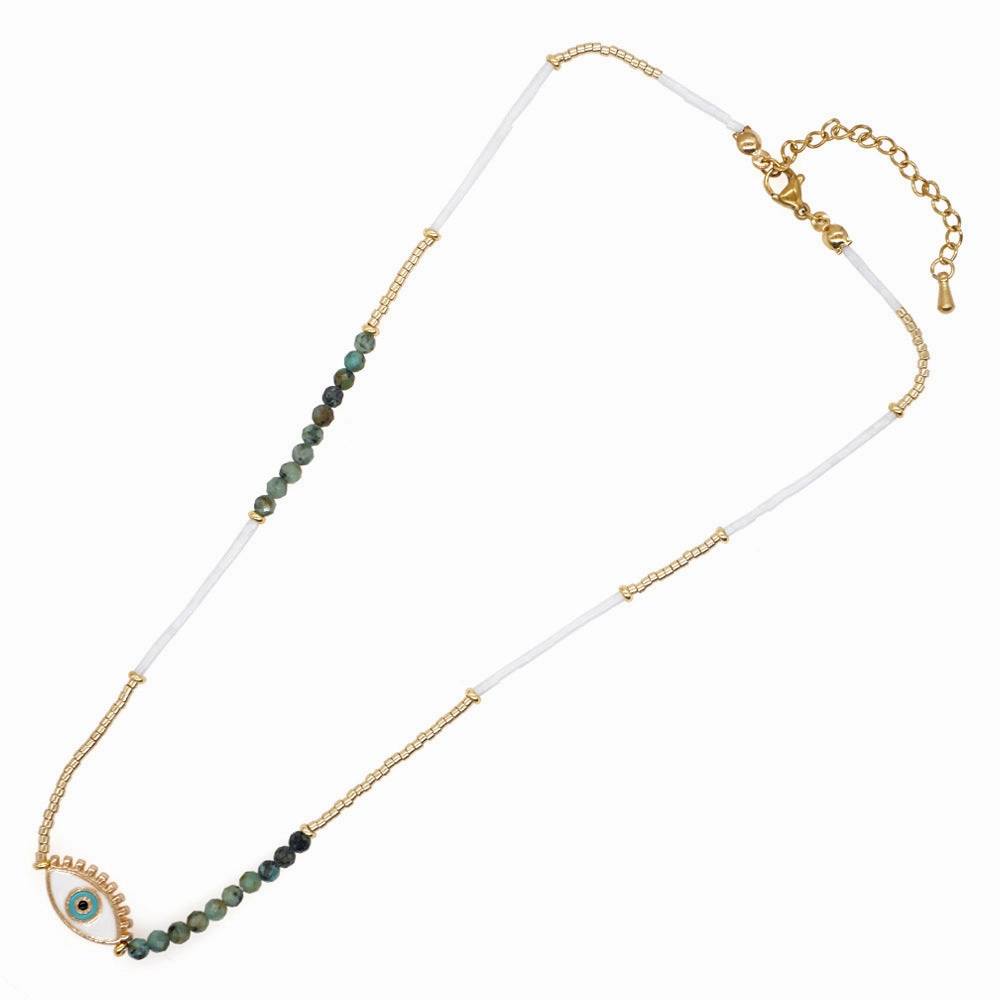 Wholesale Boho Beaded Pearl Shell Necklaces