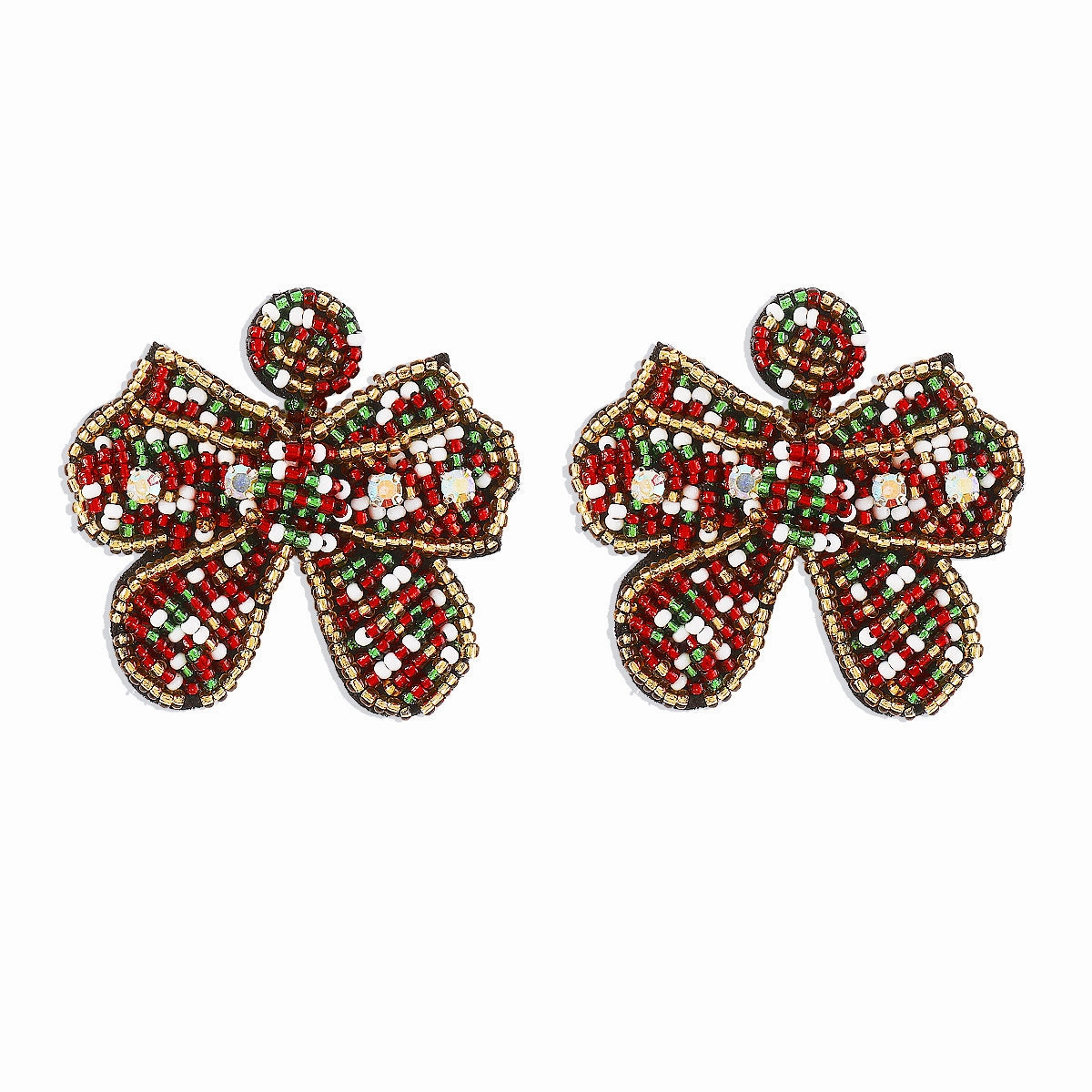 Wholesale Boho Christmas Beaded Earrings
