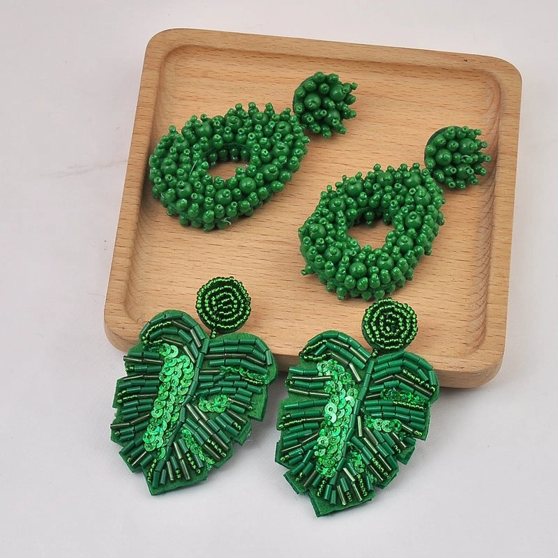 Wholesale Boho Handwoven Earrings
