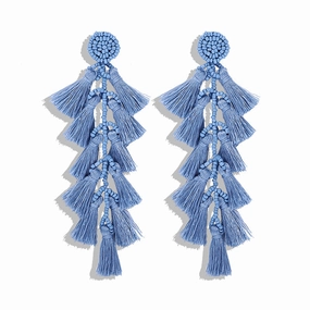 Wholesale Boho Resort Style Colorful Rice Bead Earrings