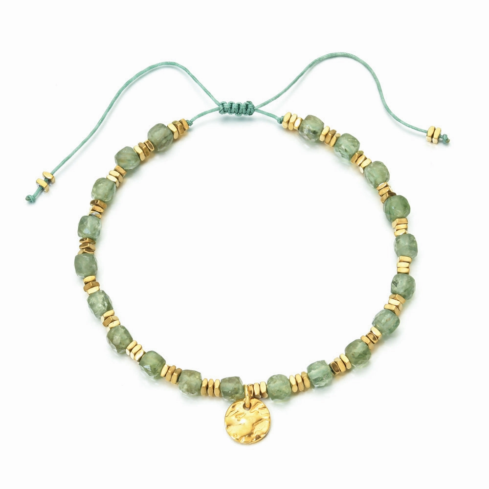Wholesale Boho Style 4M Natural Stone Crystal Bracelet