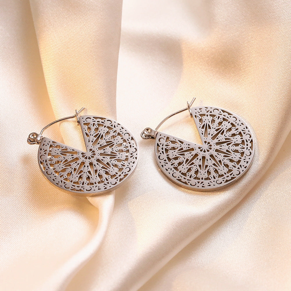 Wholesale Boho Titanium Steel Earrings