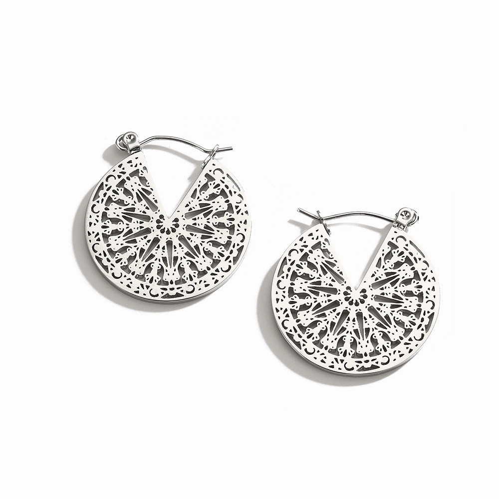 Wholesale Boho Titanium Steel Earrings