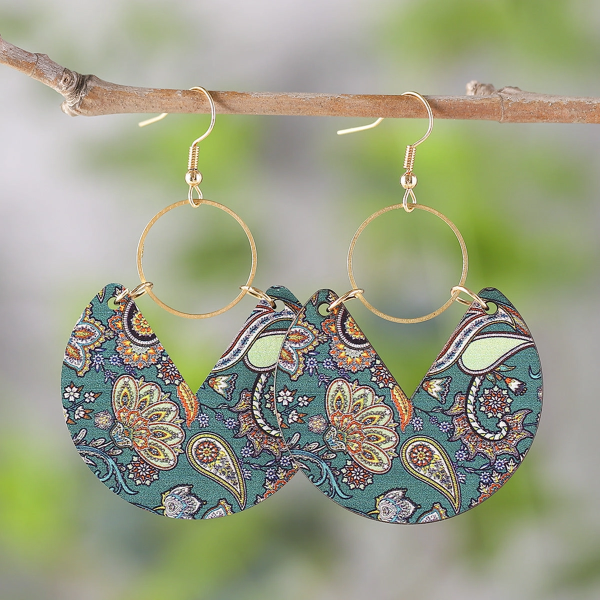 Wholesale Boho Wooden Earrings