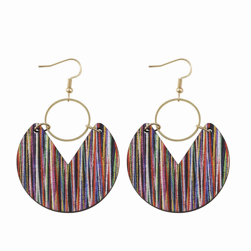 Wholesale Boho Wooden Earrings