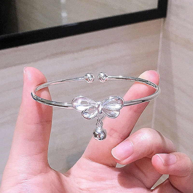 Wholesale Bow Bell Copper Bracelet