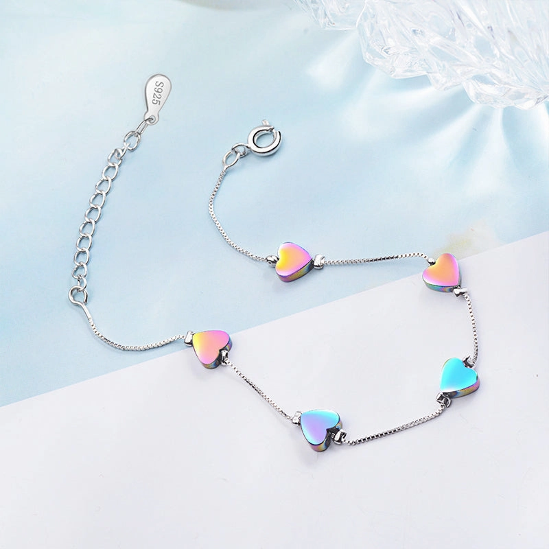 Wholesale Bracelet Artificial Stone Korean Love Bracelet Girls OLY-BT-XZS003