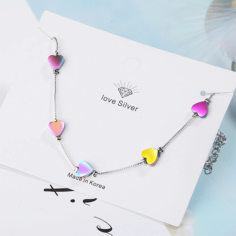 Wholesale Bracelet Artificial Stone Korean Love Bracelet Girls OLY-BT-XZS003