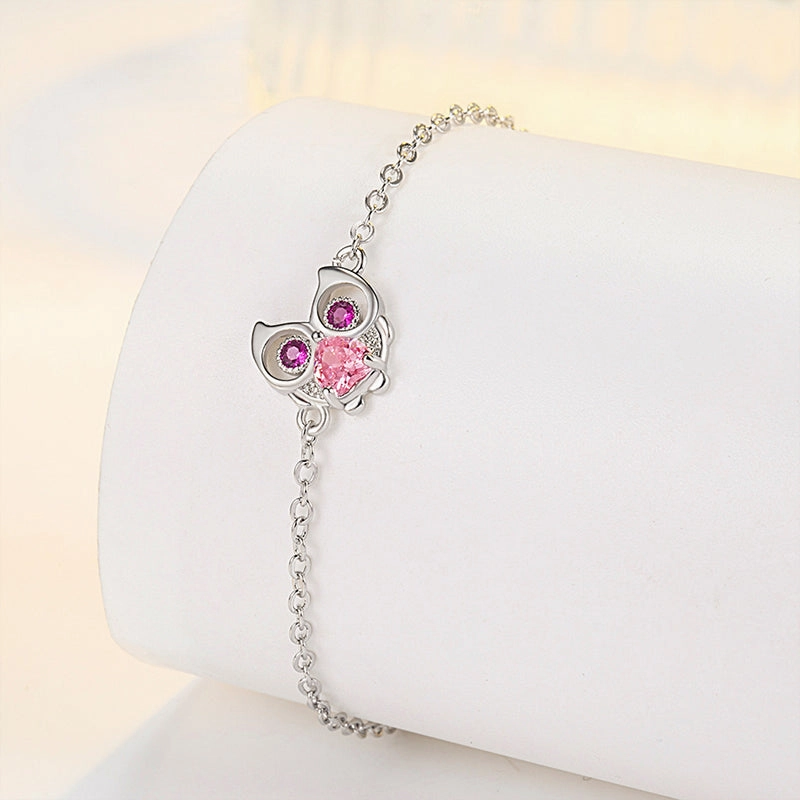 Wholesale Bracelet Copper Cute Sweet Owl Bracelet OLY-BT-DSL005