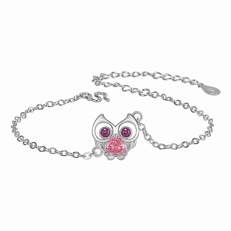 Wholesale Bracelet Copper Cute Sweet Owl Bracelet OLY-BT-DSL005
