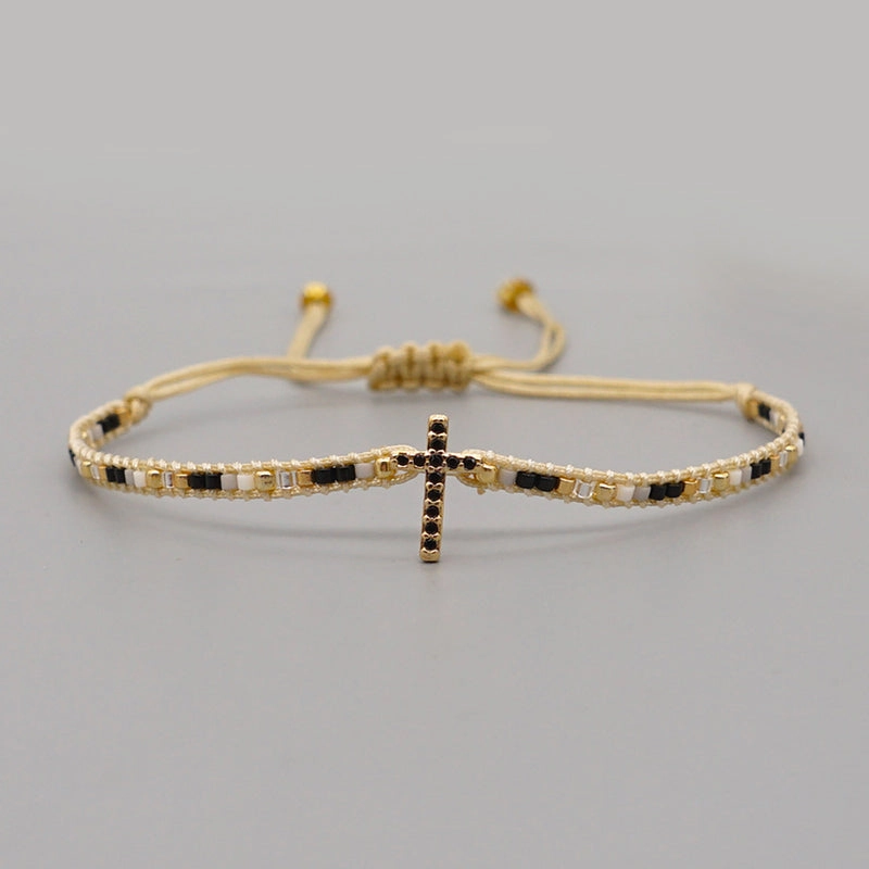 Wholesale Bracelet Glass Bohemian Ethnic Style OLY-BT-GBH001