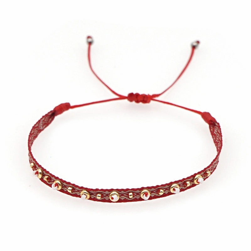 Wholesale Bracelet Glass Spanish Vintage Ethnic Bohemian Art OLY-BT-GBH005