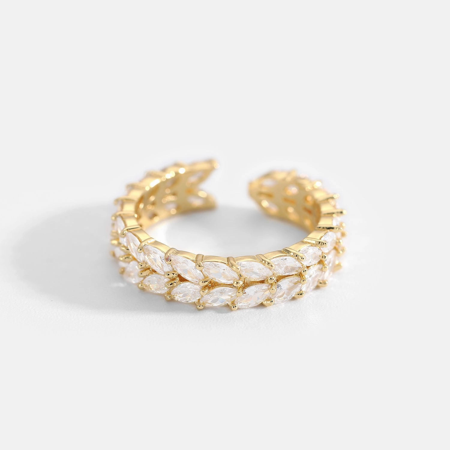 Wholesale Brass and Zircon Rings