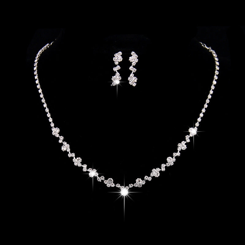 Wholesale Bridal Jewelry Rhinestone Earrings