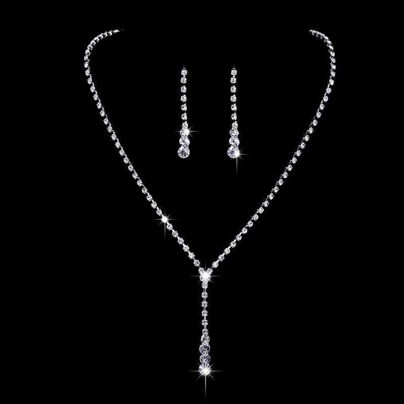 Wholesale Bridal Jewelry Rhinestone Earrings