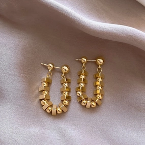 Wholesale Broken Gold French Copper Earrings