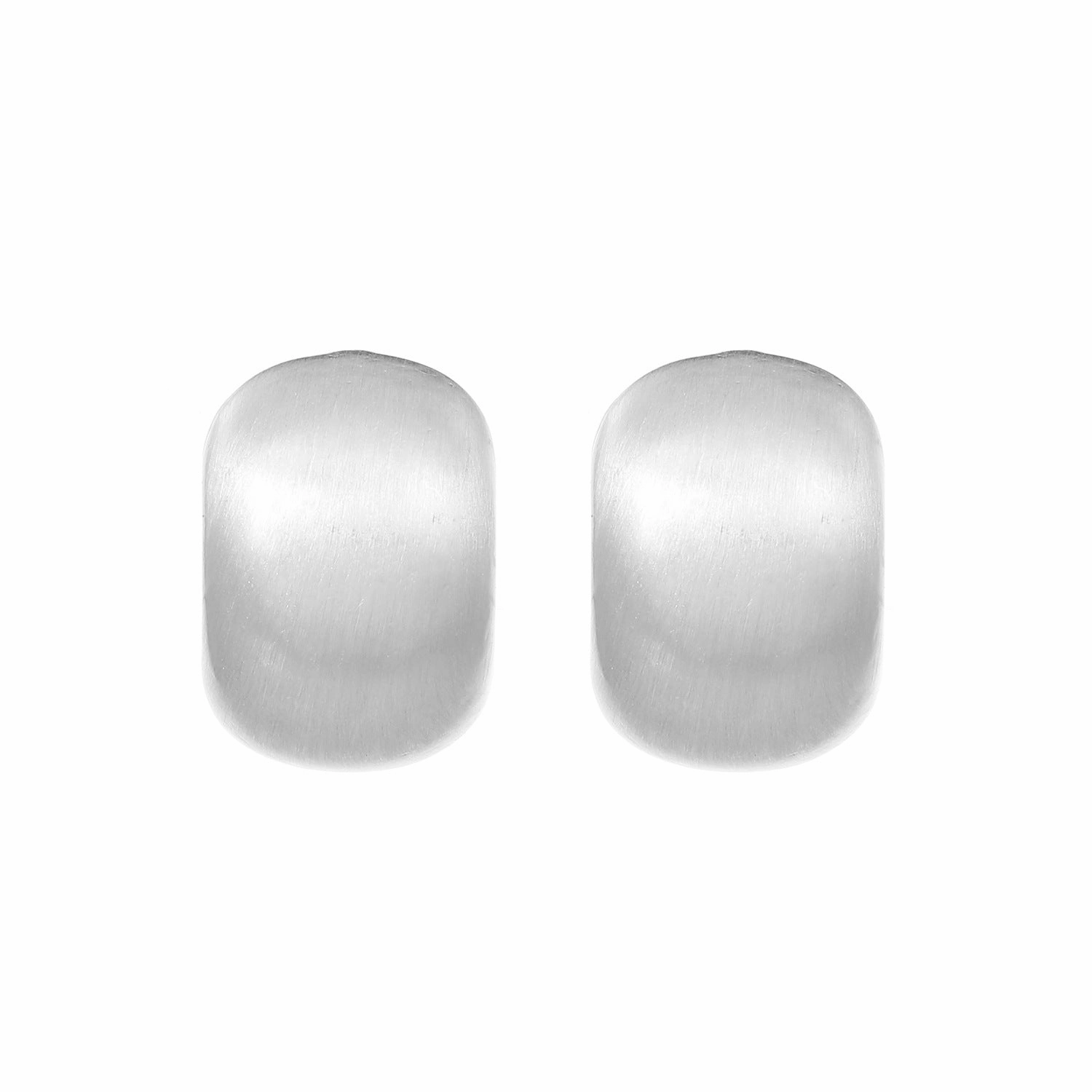 Wholesale Brushed Metal Beans Alloy Earrings