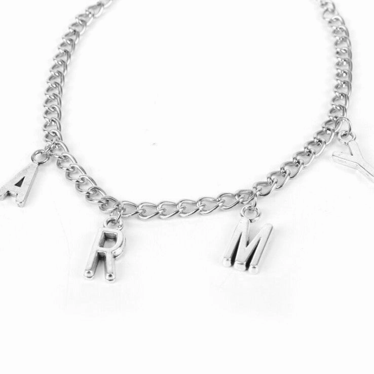 Wholesale BTS Alphabet ARMY Bracelet