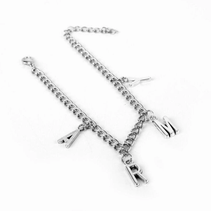 Wholesale BTS Alphabet ARMY Bracelet