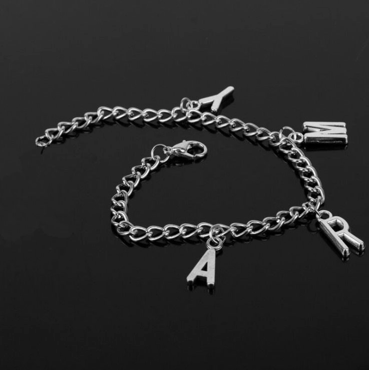 Wholesale BTS Alphabet ARMY Bracelet
