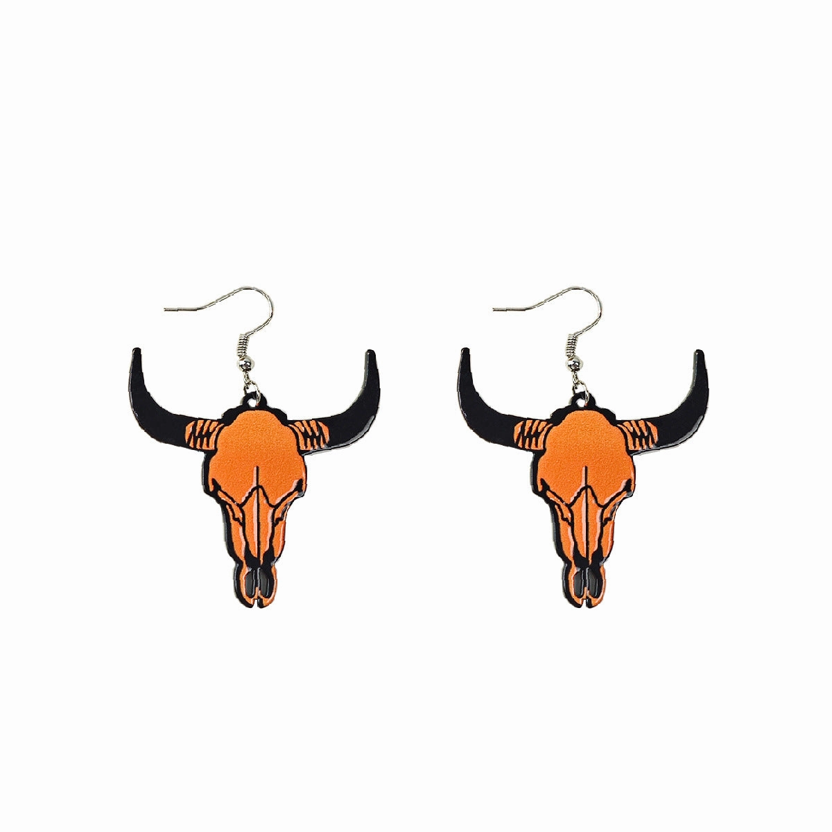 Wholesale  Bull Head Earrings Easter Acrylic Earrings