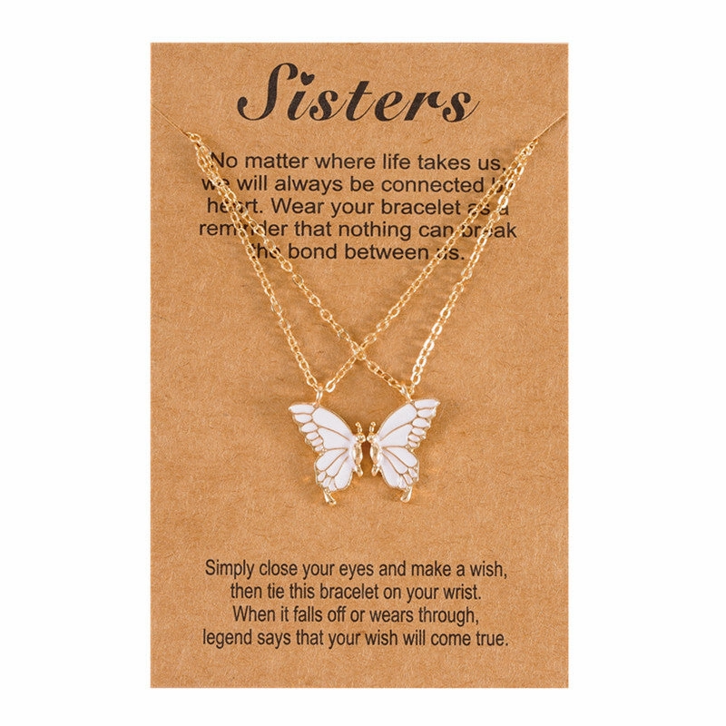 Wholesale Butterfly Alloy Necklaces