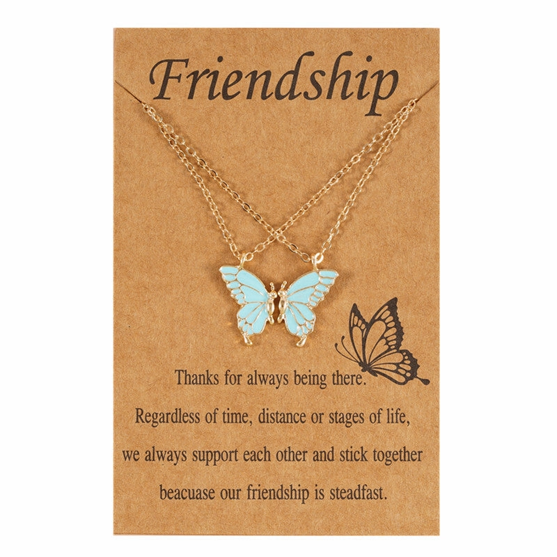 Wholesale Butterfly Alloy Necklaces
