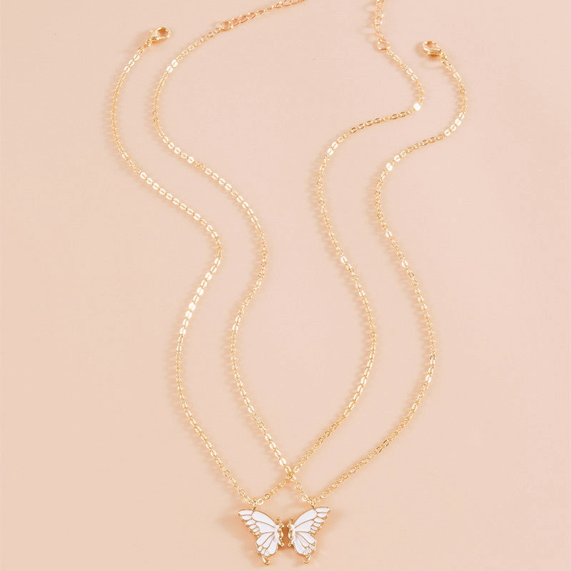 Wholesale Butterfly Alloy Necklaces
