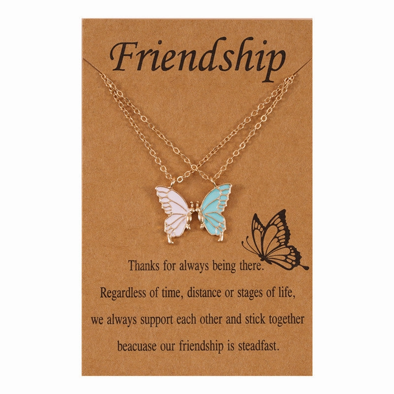 Wholesale Butterfly Alloy Necklaces