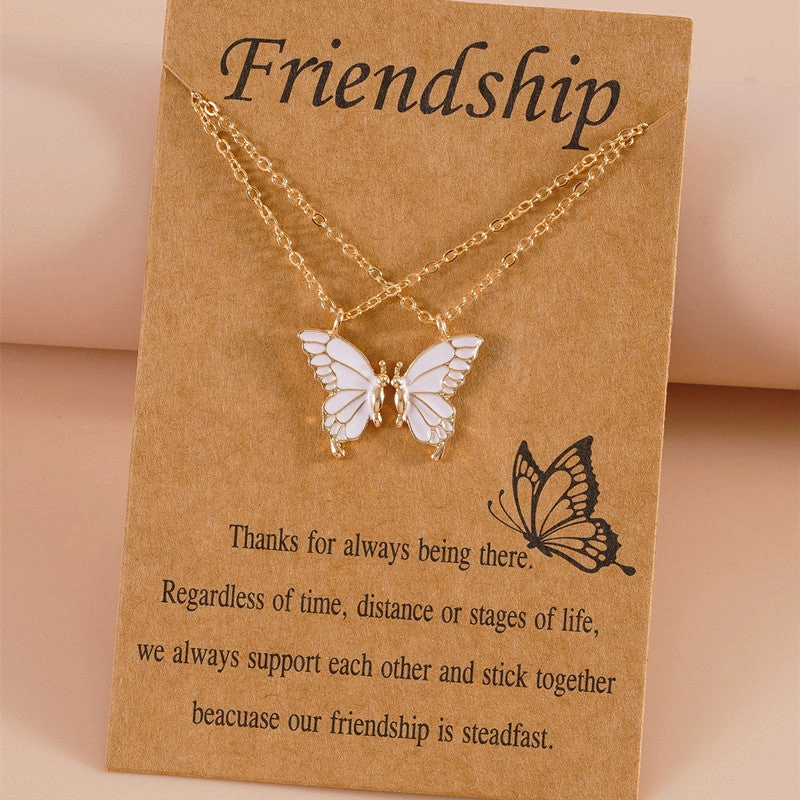 Wholesale Butterfly Alloy Necklaces