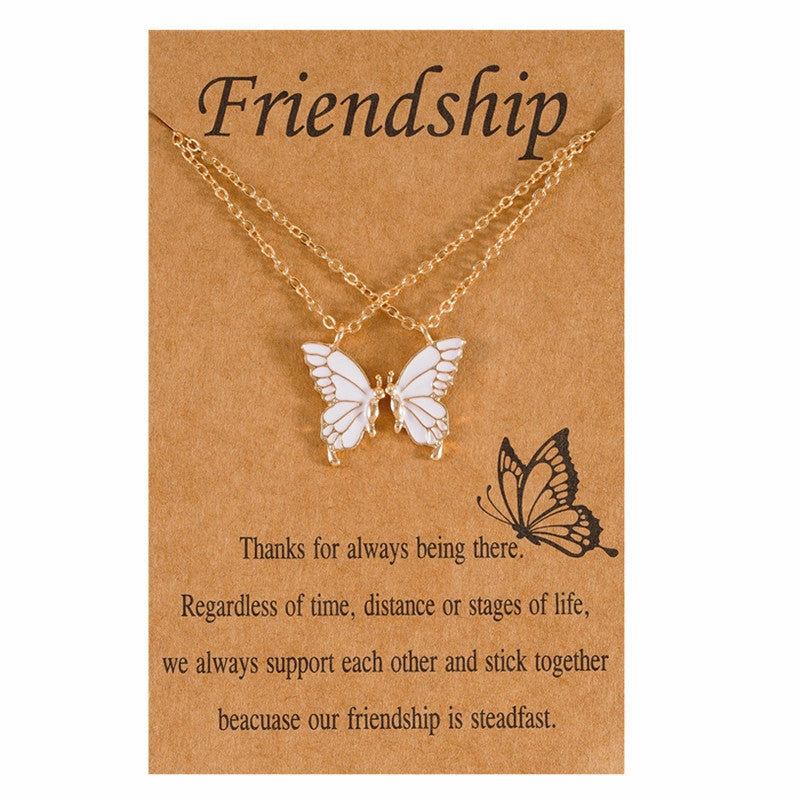 Wholesale Butterfly Alloy Necklaces