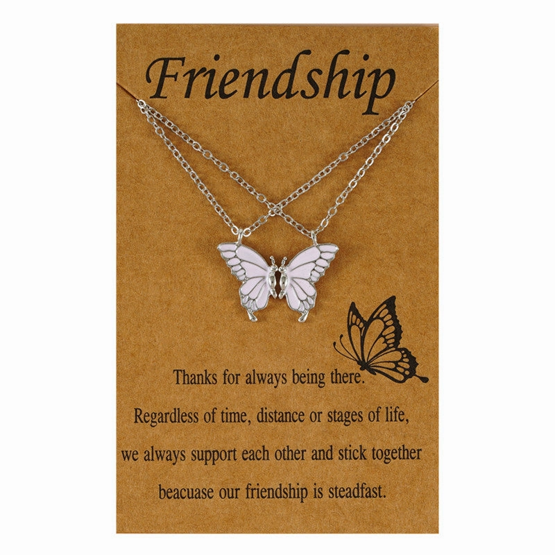 Wholesale Butterfly Alloy Necklaces