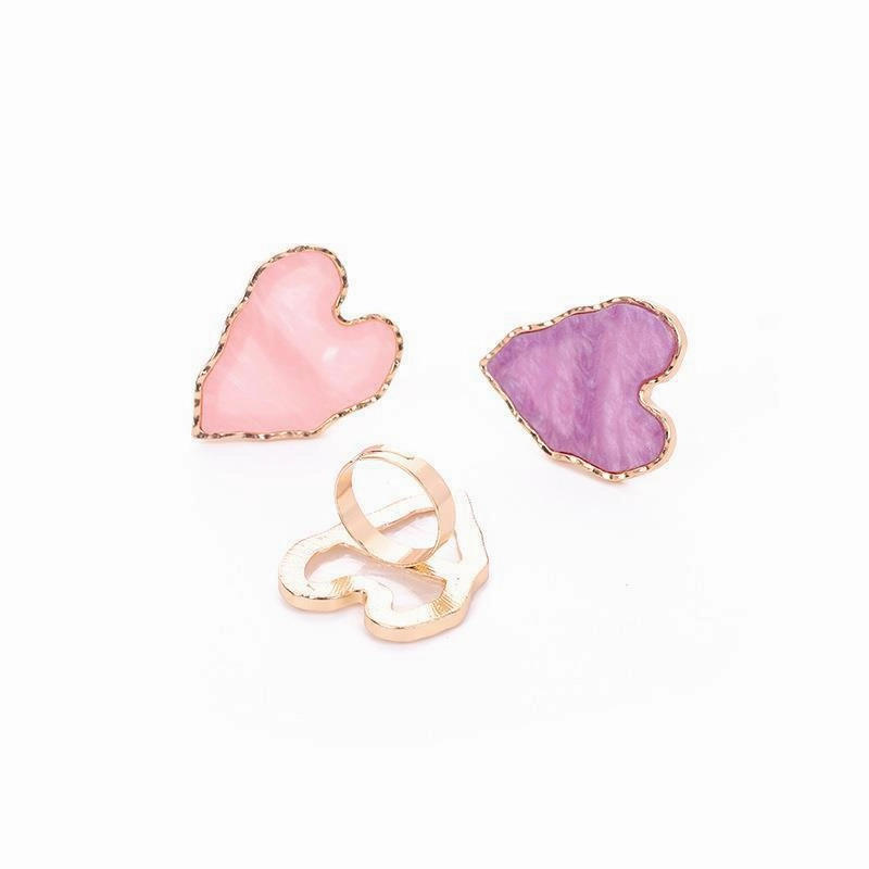 Wholesale Butterfly Nail Art Palettes Resin Rings