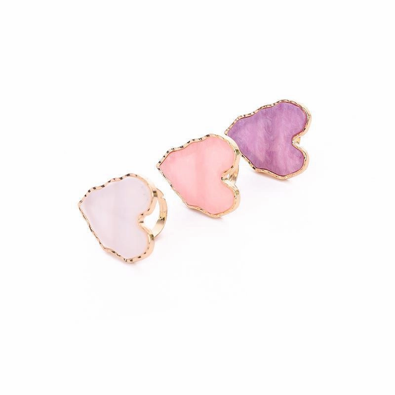 Wholesale Butterfly Nail Art Palettes Resin Rings