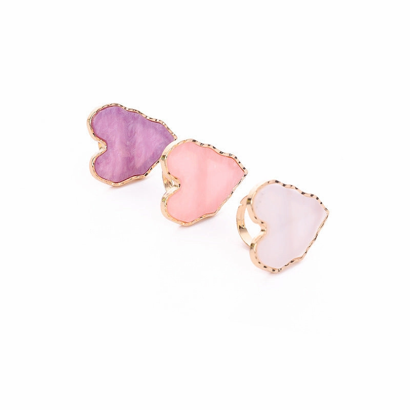 Wholesale Butterfly Nail Art Palettes Resin Rings