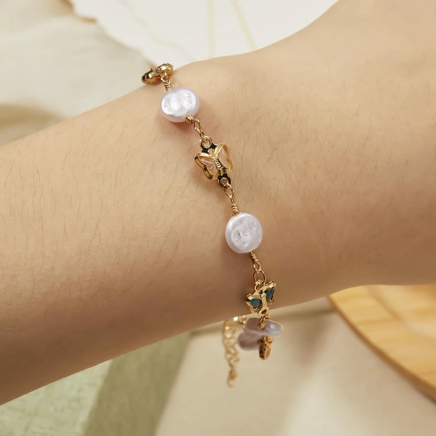 Wholesale Butterfly Pearl Necklace
