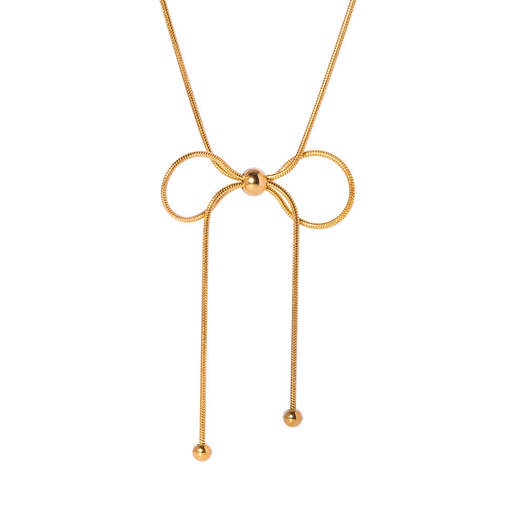 Wholesale Butterfly Shaped Gold Chain Stainless Steel Pendant