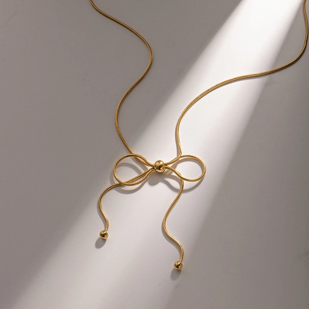 Wholesale Butterfly Shaped Gold Chain Stainless Steel Pendant