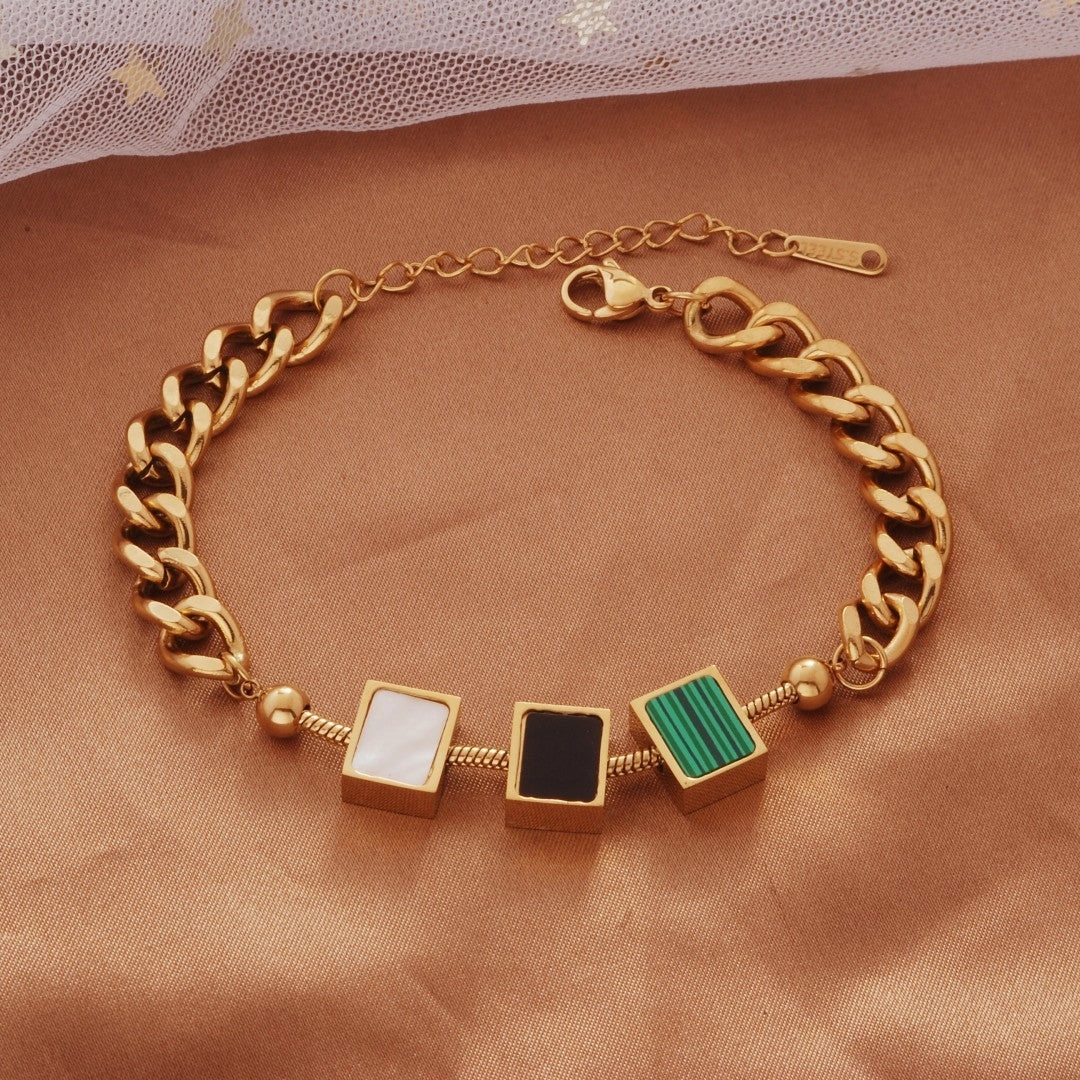 Wholesale Butterfly Titanium Steel Bracelet