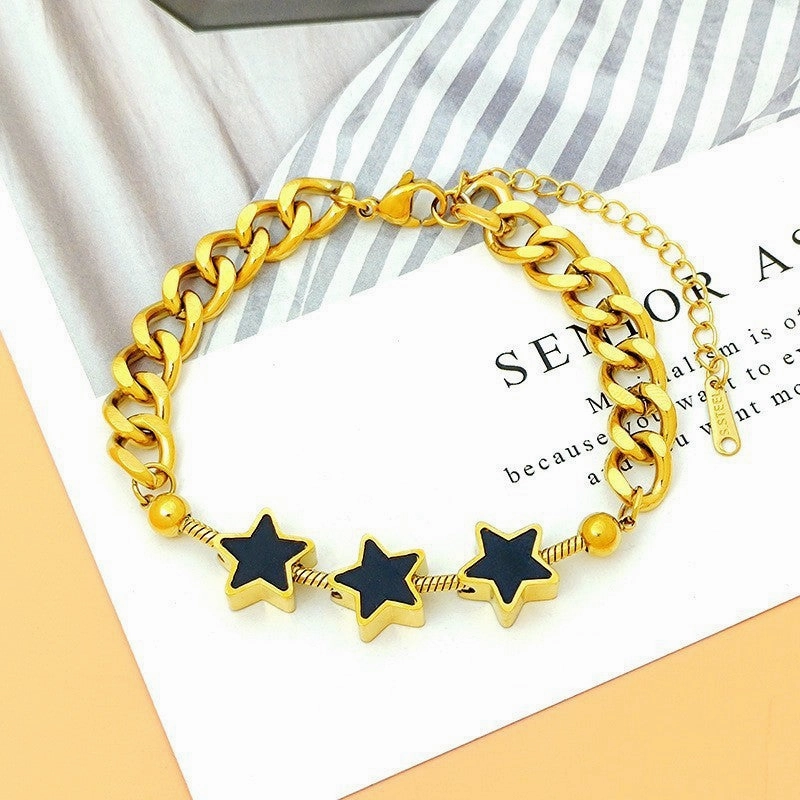 Wholesale Butterfly Titanium Steel Bracelet